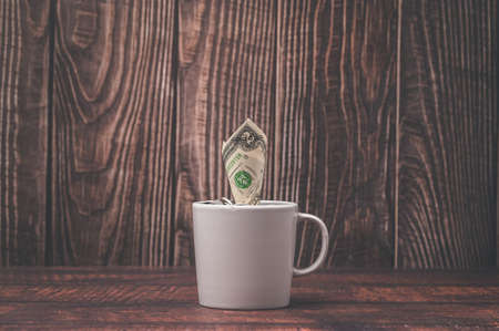 Concept of saving investment, stock, income, profit of businessの写真素材
