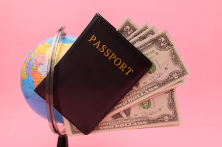 passport Save money for traveling and doing business around the world.