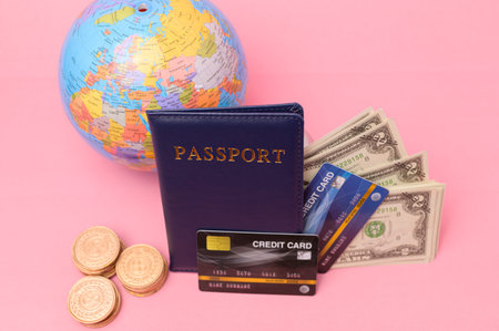passport Save money for traveling and doing business around the world.