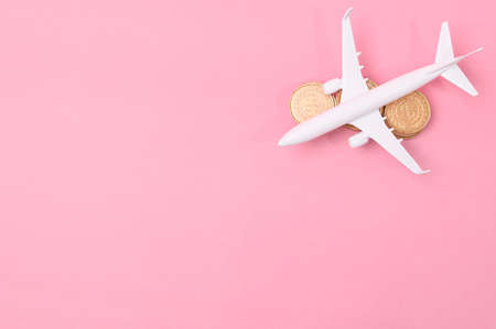 Transportation and Tourism By plane around the worldの写真素材