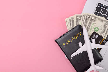 Transportation and Tourism By plane around the worldの写真素材