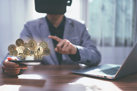 Trade trading crypto currency coins Bitcoin Exchanges Invest Metaverse stocks