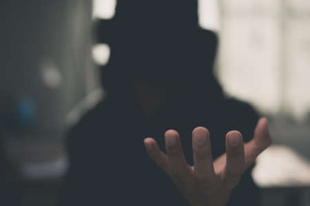 Play games, watch movies, use VR glasses, 3D images, virtual worlds metaverseの写真素材