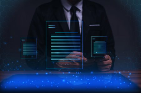 Digital document online Electronic signature, document management, paperless office, E signing,...