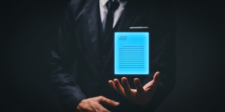 Digital document online Electronic signature, document management, paperless office, E signing,...