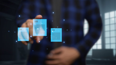 Digital document online Electronic signature, document management paperless office E signing,...