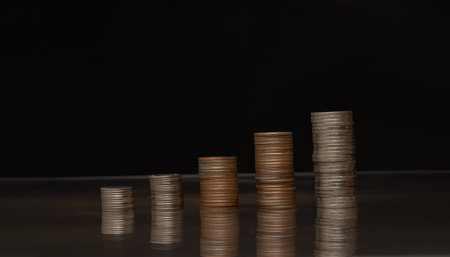 Currency exchange, money transfer, FinTech financial technology, World economy report. Man using...