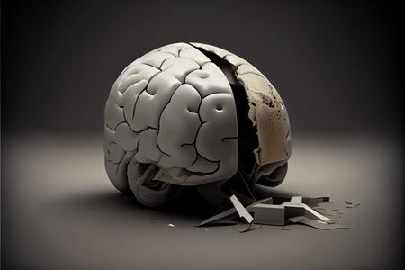 cancer brain World Cancer Day 04 February render virtual realityの写真素材