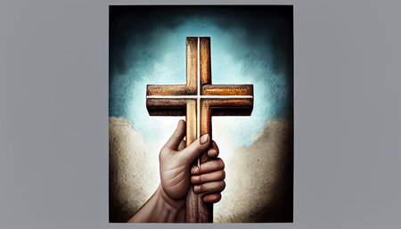 Good Friday, Ash Wednesday, cross, god, jesus,の写真素材