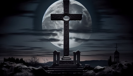 Good Friday, Ash Wednesday, cross, god, jesus,の写真素材