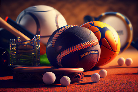 International Sports Day 6 Aprilの写真素材