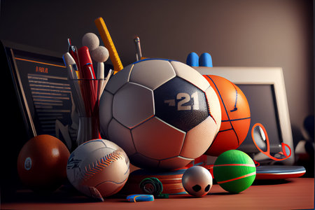 International Sports Day 6 Aprilの写真素材