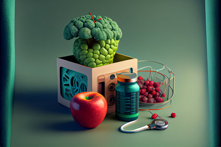 World Health Day, the key to global wellness 7 Aprilの写真素材