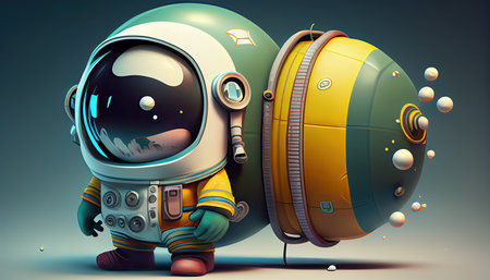 World Astronaut Day April 12 realistic