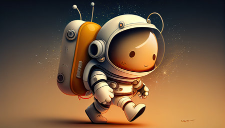 World Astronaut Day April 12 realisticの写真素材