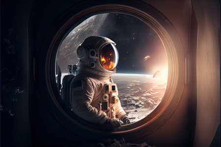 World Astronaut Day April 12 realistic