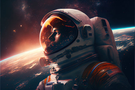 World Astronaut Day April 12 realistic