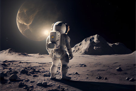 World Astronaut Day April 12 realistic
