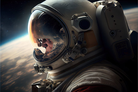 World Astronaut Day April 12 realistic