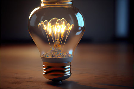 International Day of Light, May 16 light bulb emitting render photorealisticの素材