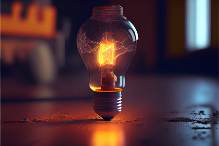 International Day of Light, May 16 light bulb emitting render photorealisticの素材