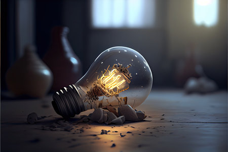 International Day of Light, May 16 light bulb emitting render photorealisticの素材