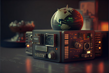 World Telecommunications Day and World Information Society May 17の素材