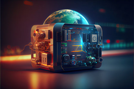 World Telecommunications Day and World Information Society May 17の素材