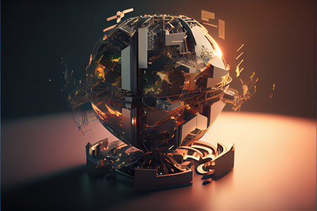 World Telecommunications Day and World Information Society May 17の素材