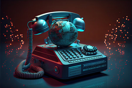 World Telecommunications Day and World Information Society May 17の素材