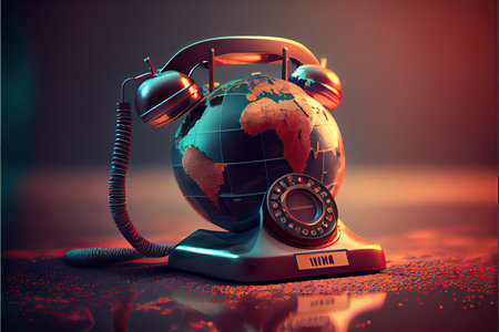 World Telecommunications Day and World Information Society May 17の素材