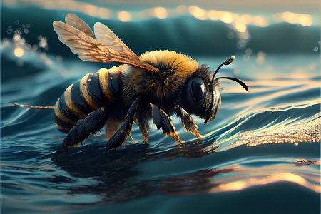 World Bee Day May 20の素材