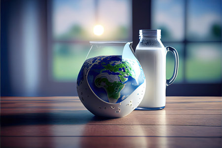 world milk day 1th juneの素材