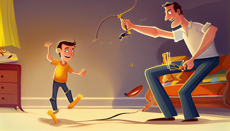 Honoring dads on Fatherâs Dayの素材