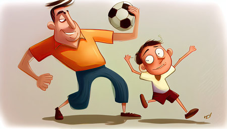 Honoring dads on Fatherâs Dayの素材