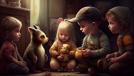 Childrenâs Day, the dawn of childrenâs rightsの素材