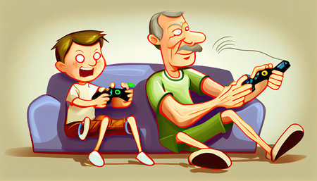 Honoring dads on Fatherâs Dayの素材