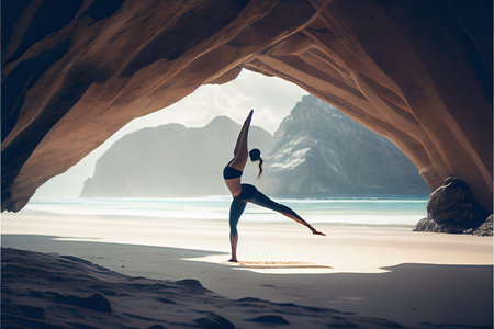 International Yoga Day June 21の素材