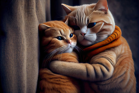 International Cat Hugging Day, June 4thの素材