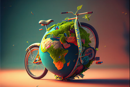 world bike day 3 juneの素材