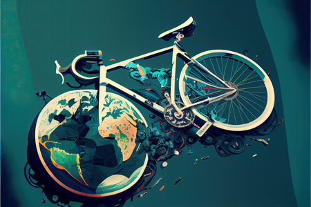 world bike day 3 juneの素材