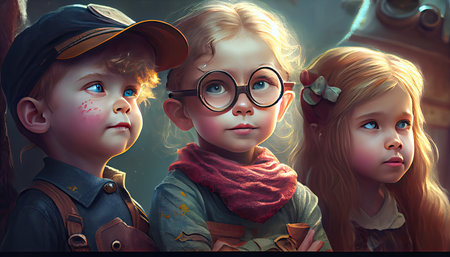 Childrenâs Day, the dawn of childrenâs rightsの素材