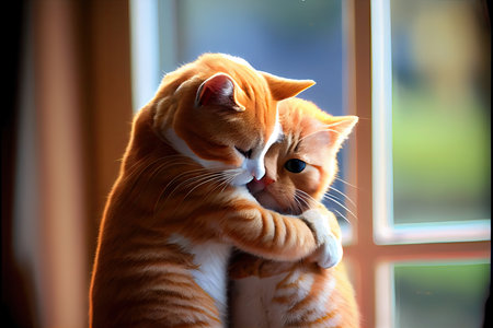 International Cat Hugging Day, June 4thの素材