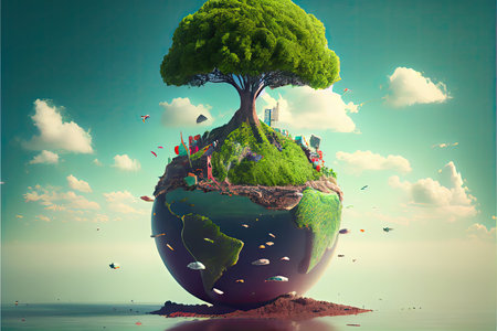 world environment day June 5の素材