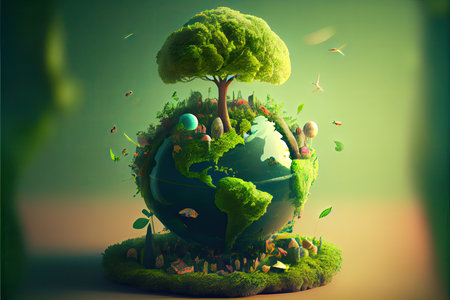 world environment day June 5の素材