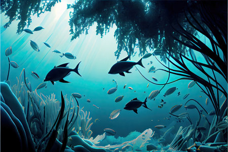 world ocean day or World Oceans Day, 8 Juneの素材