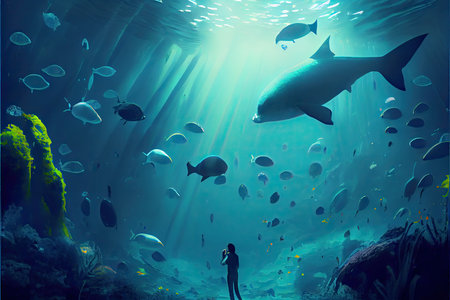 world ocean day or World Oceans Day, 8 Juneの素材