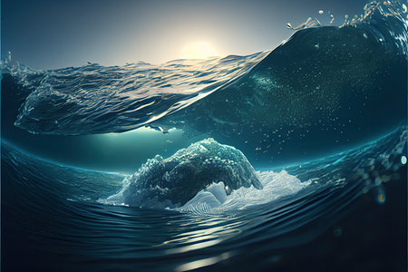 world ocean day or World Oceans Day, 8 Juneの素材