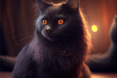 Black Cat Appreciation Day August 17thの素材