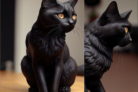 Black Cat Appreciation Day August 17thの素材